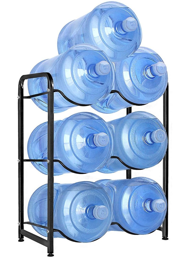 DubaiGallery حامل زجاجات الماء المعدنية بـ 6 أقسام - Image 3