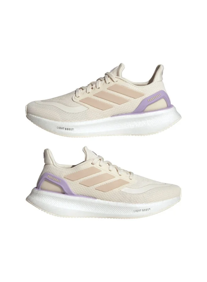 Adidas Adidas Pureboost 5 W White Running Shoes For Women