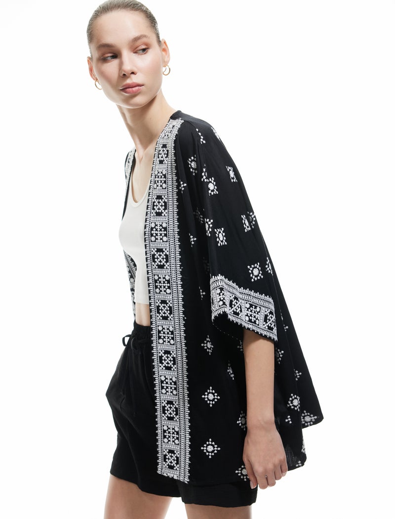 KOTON Ethnic Kimono - Image 3