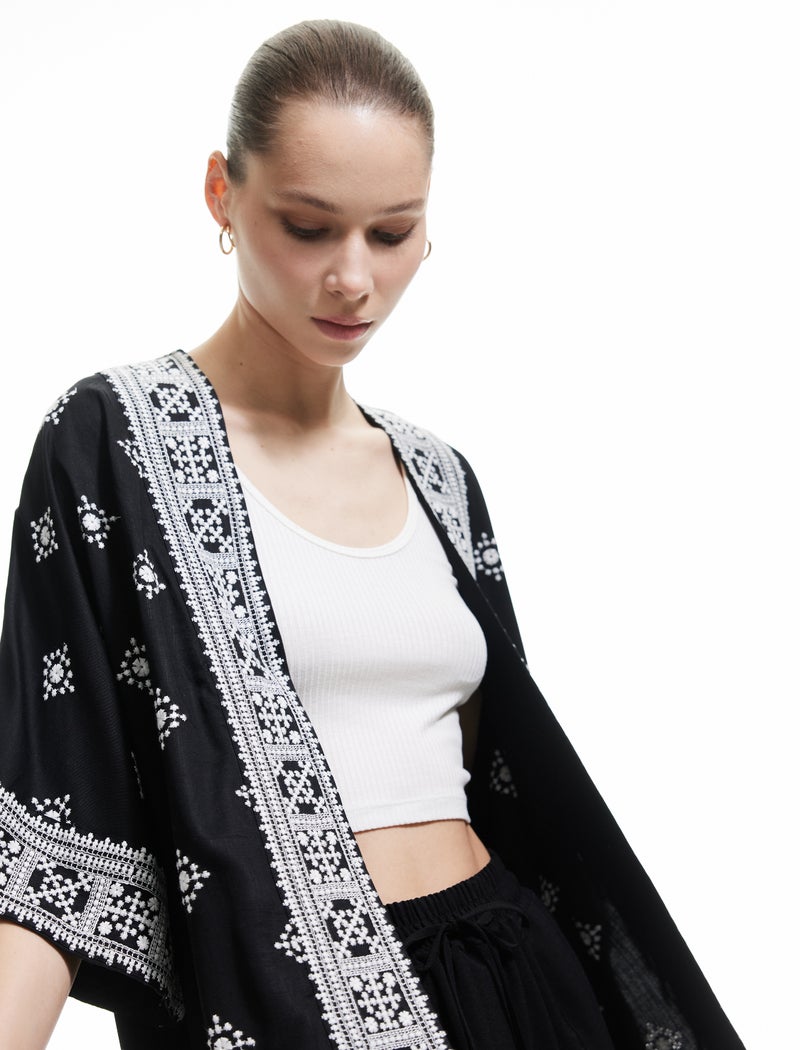 KOTON Ethnic Kimono - Image 2