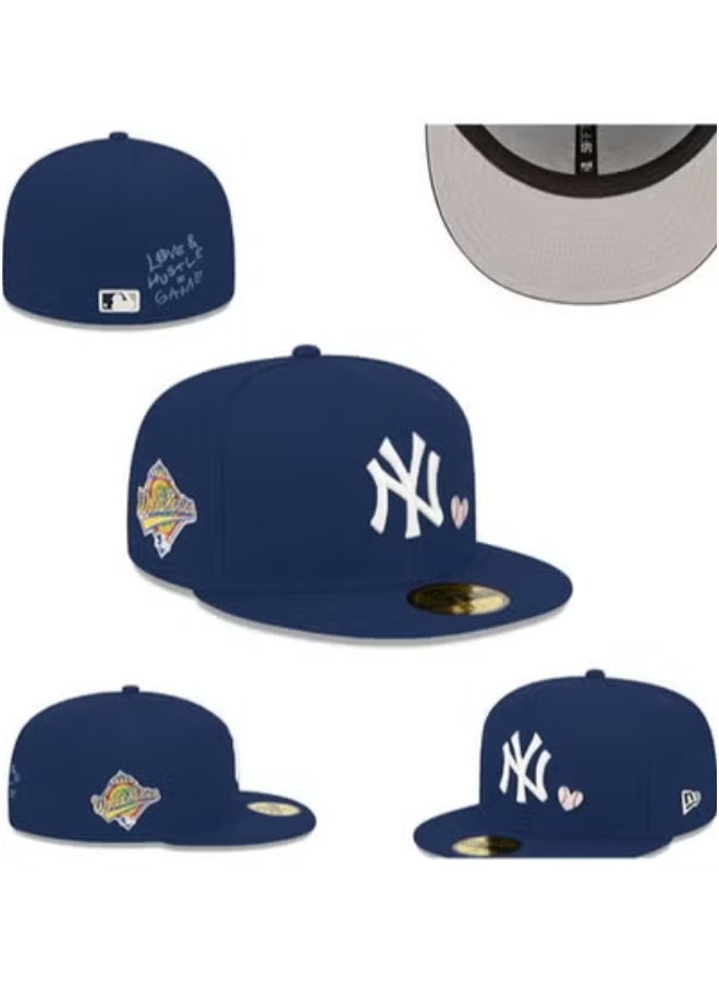 NEW ERA & MLB 3D Fashionable Embroidered Fitted Baseball Team Cap with Closed Back for Sun Protection