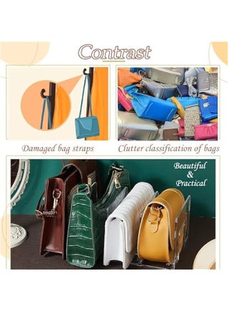 TRASSLE Pcs Plastic Divided Purse Organizer, 13 x x Inches