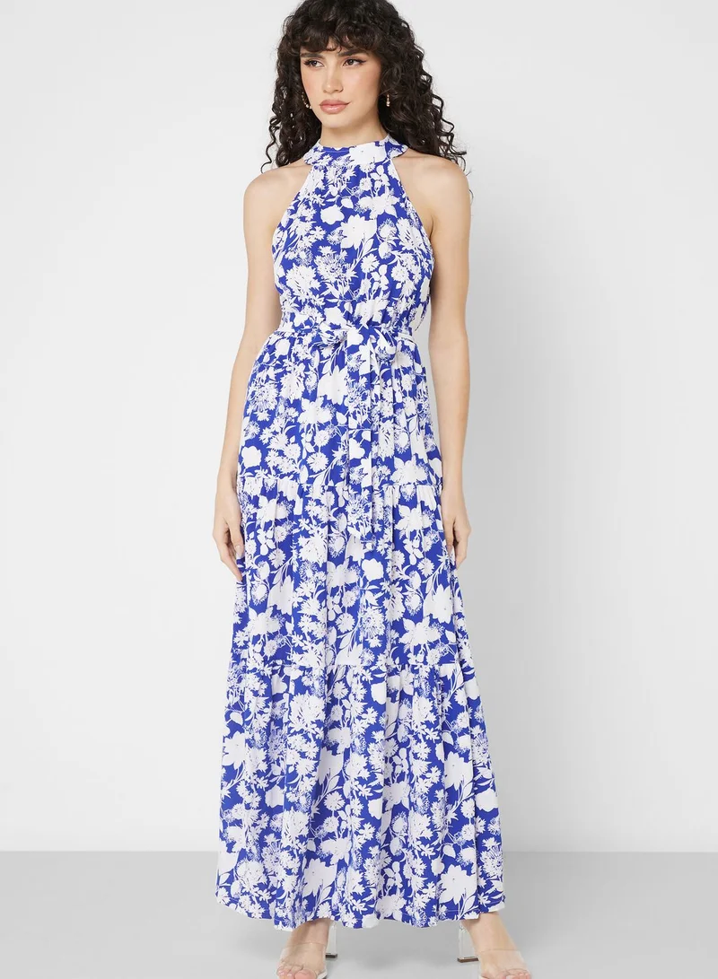 ايلا فستان مطبع بدون أكمام