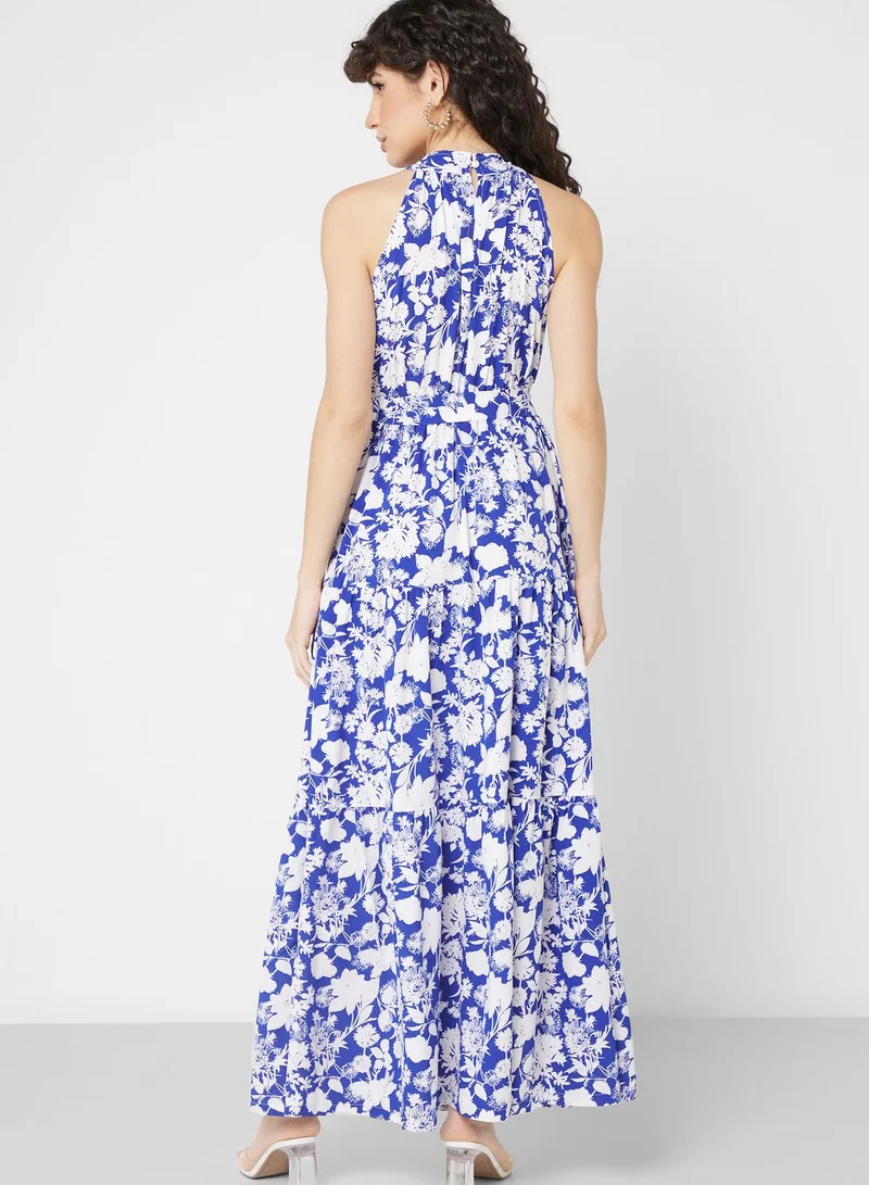 ايلا فستان مطبع بدون أكمام