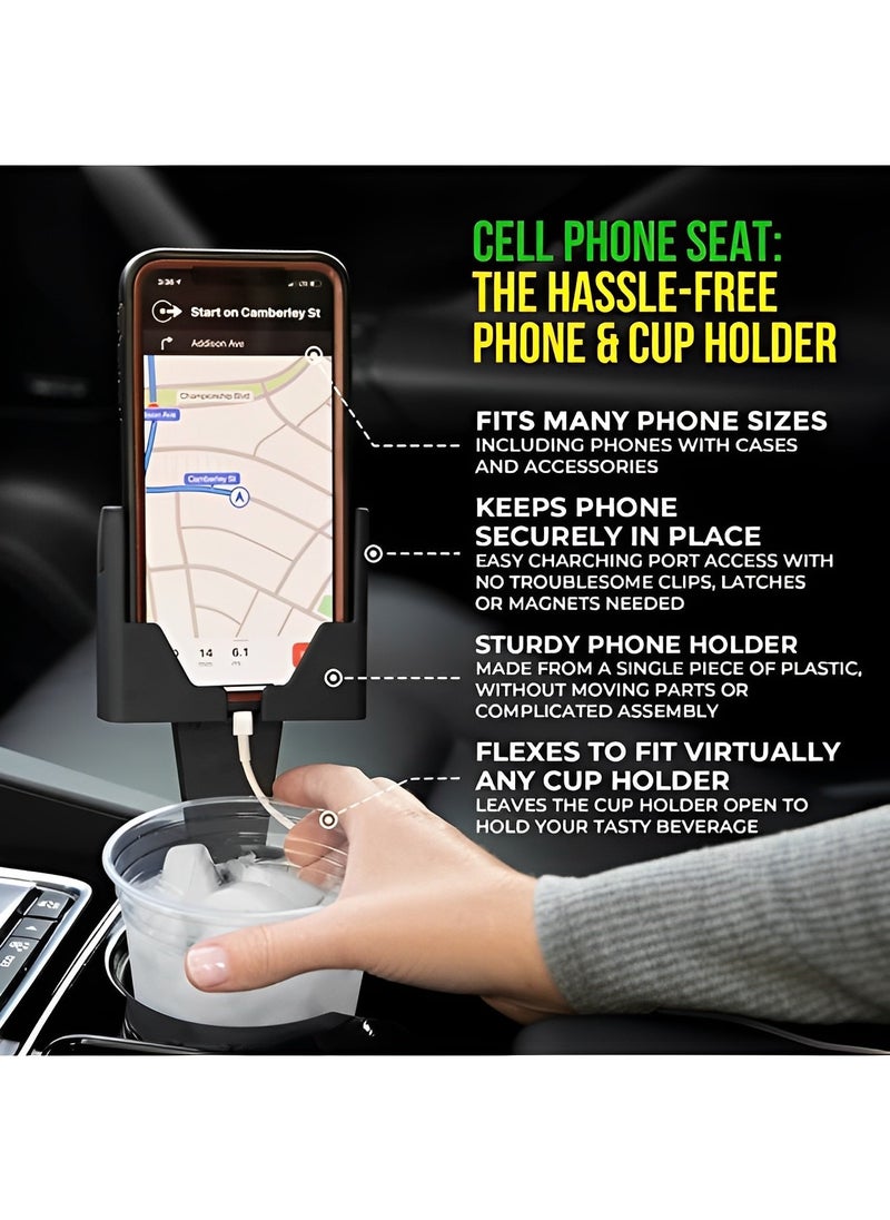 REOCLE Phone Holders for Car Air Vent Cell Phone Car Mount Universal Automobile Cradle Fit for iPhone Android and All Smartphones  - Image 3