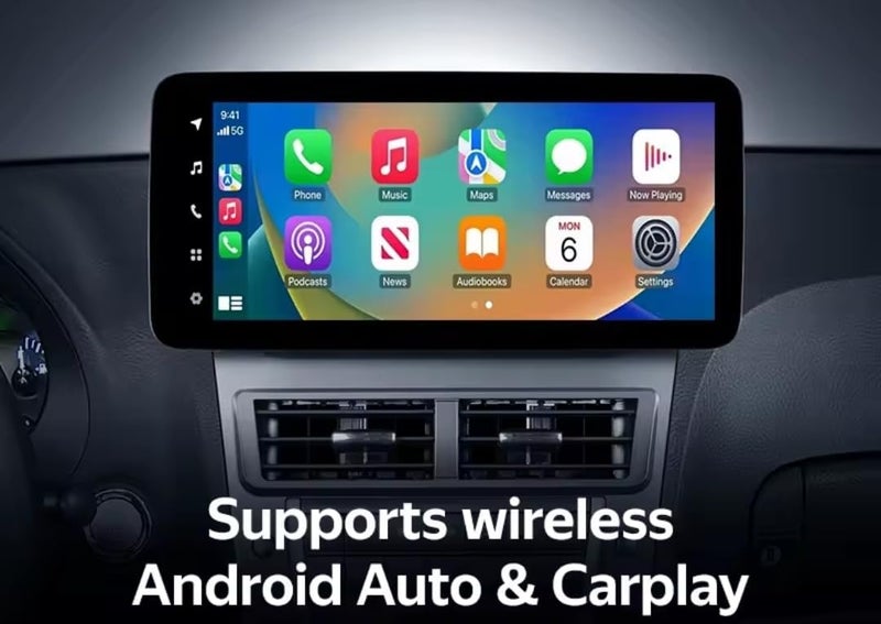 Vierex 12.3-inch Android Car Stereo for Lexus IS250/IS350/IS F, Wireless CarPlay, Android Auto, WiFi, Bluetooth 5.0, GPS Navigation, FM Radio, Backup Camera (IS 2010-2012 8+128GB Carplay) - Image 3