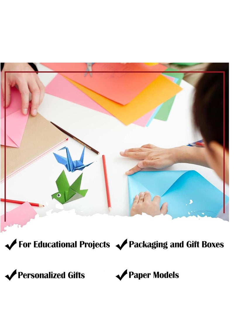 Funbo دفتر بناء بحجم A3 مكون من 20 ورقة مع صفحات ملونة سميكة - Image 3