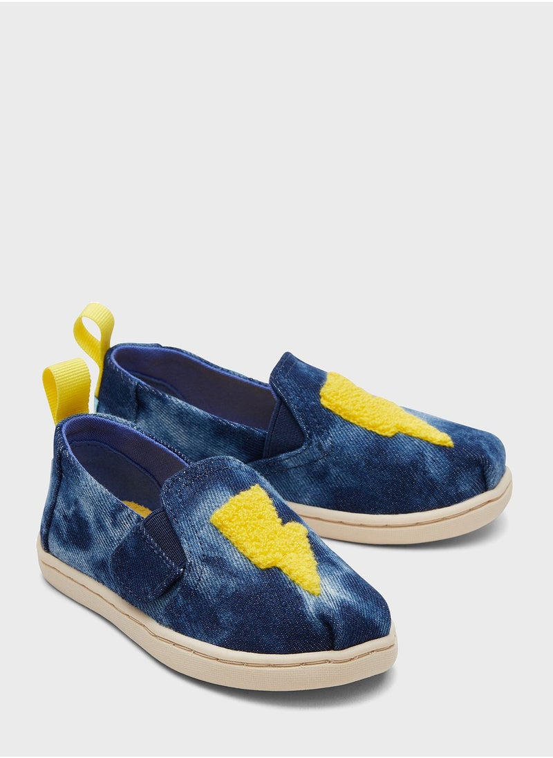 TOMS - Kids Alpargata Slip Ons Loafers - Image 1