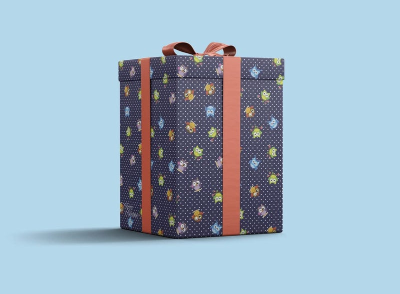 Dovetail Hootiful Kids Gift Wrapping Paper Pack of 6 Sheet - Image 5