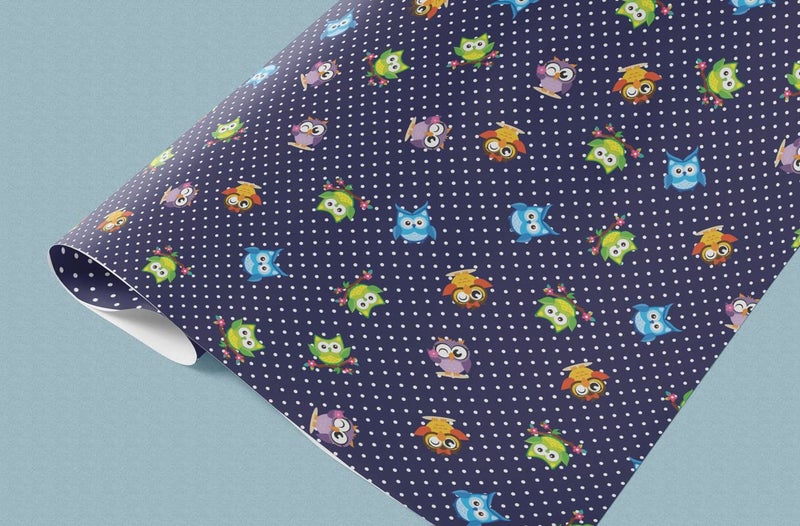Dovetail Hootiful Kids Gift Wrapping Paper Pack of 6 Sheet - Image 4