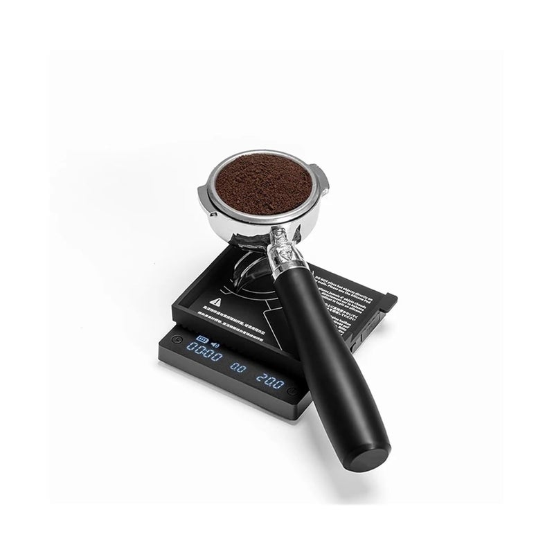 Electronic Scale, Store Black Mirror Mini New Espresso Coffee Food Kitchen Scale with Time USB Light Weight Digital,for Meal Prep, Baking and Cooking(MINI Black) - Image 5