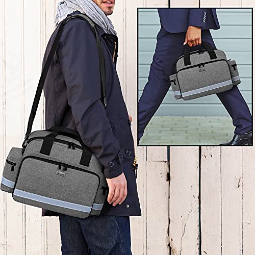 Trunab Home Health Nurse Bag Medical Bag Organizer with Handle and Shoulder Strap for Home Visit, Travel, Nursing Student - Image 5