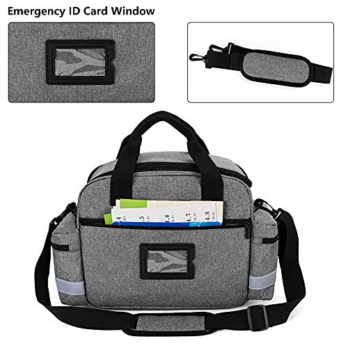 Trunab Home Health Nurse Bag Medical Bag Organizer with Handle and Shoulder Strap for Home Visit, Travel, Nursing Student - Image 4