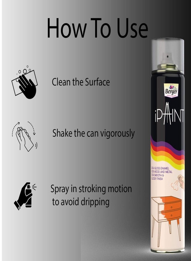 Berger F0031A0800000400 Enamel Paint , Black Gloss Finish 400ml - Image 5