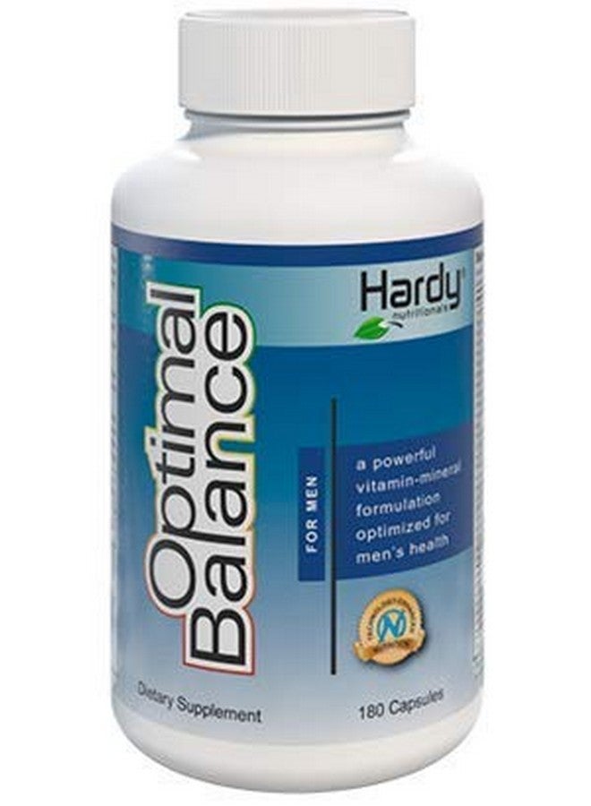 Hardy Nutritionals Men's Optimal Balance Micronutrients Multivitamin Mineral Supplement. Micronutrients with beta-sitosterol & saw palmetto to support men's health. Research-validated by Double-blind studies - Image 1