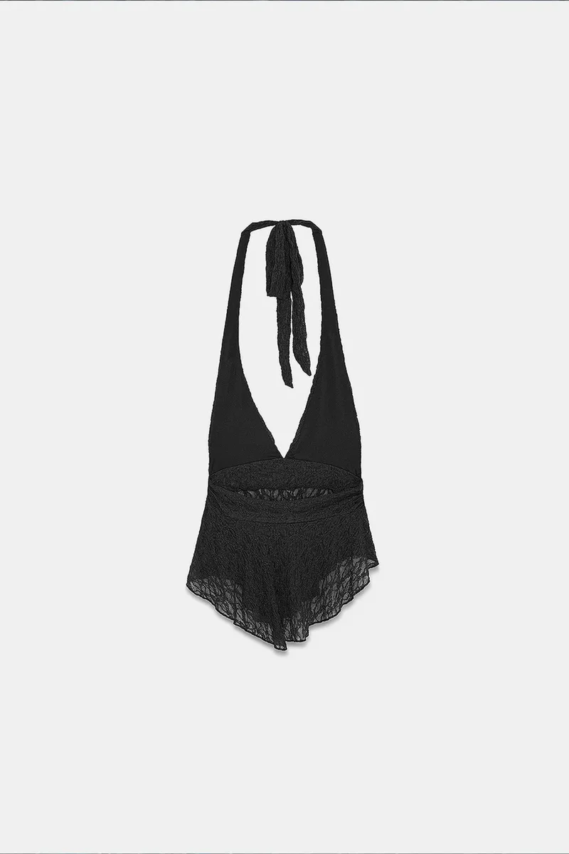 Dilvin Black DILVIN Women’s Polyamide Elastane Blouse for Women | Best Price UAE