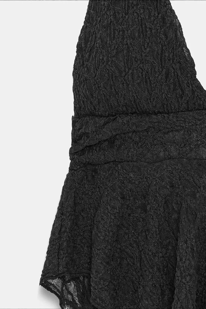 Dilvin Black DILVIN Women’s Polyamide Elastane Blouse for Women | Best Price UAE