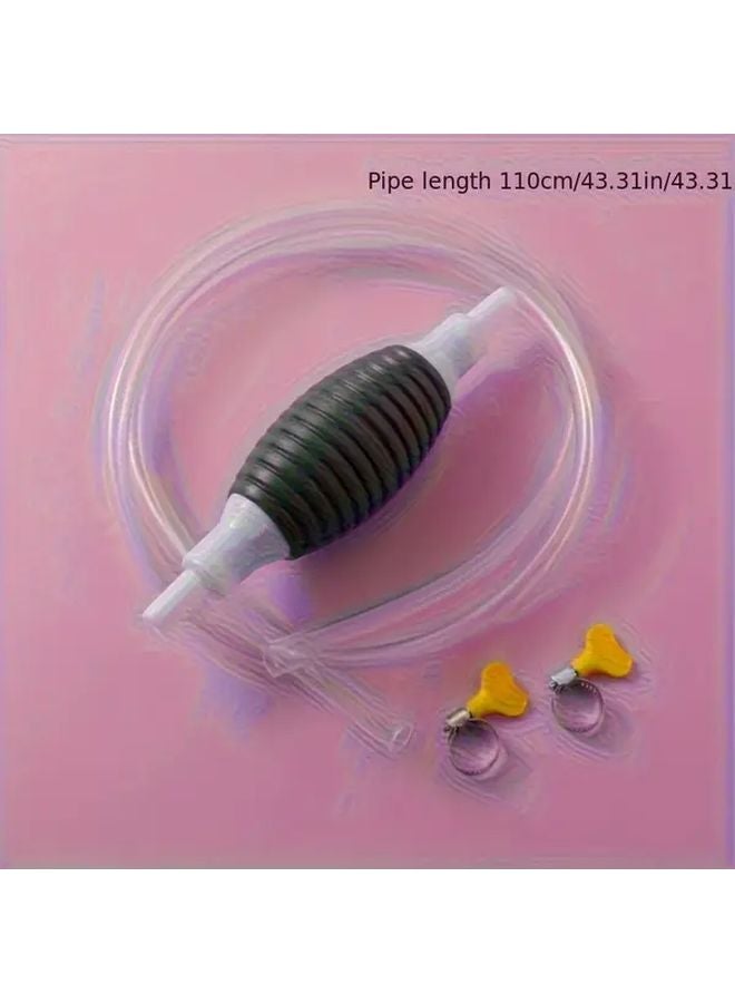 4pcs Set 39 37 Inch Oil Extractor Pump With Airbag Metal Clamps For Fuel Transfer - Image 3