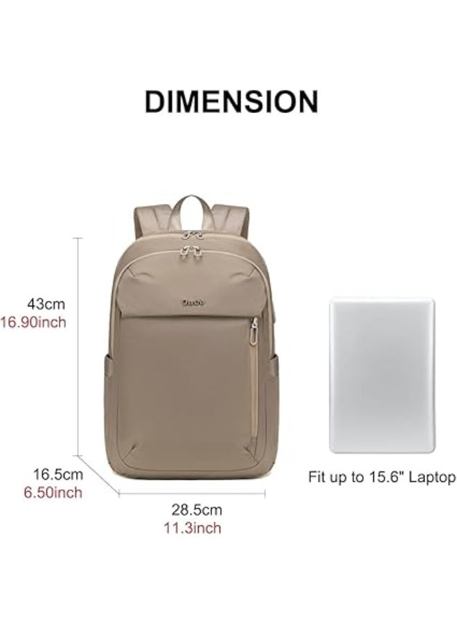 Chantria Laptop Backpack for Women,15.6 Inch Work Business Backpacks with USB Port, Water-resistant Stylish Casual Daypack for Weekender Business Hiking Travel - Image 2