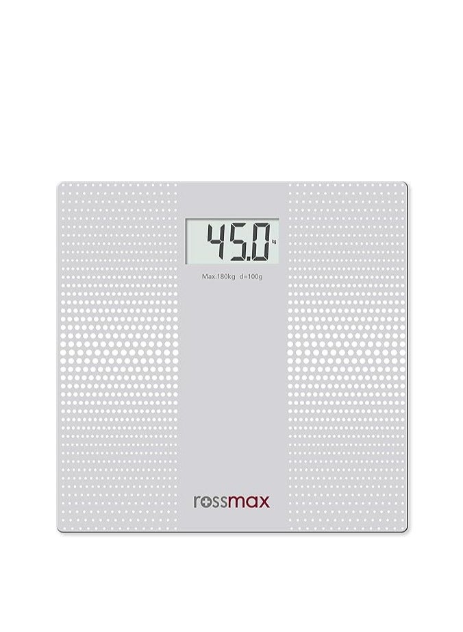 Rossmax WB101 Glass Personal Scale – Super Slim Electronic Body Weight Monitor for Accurate Daily Use - Image 1