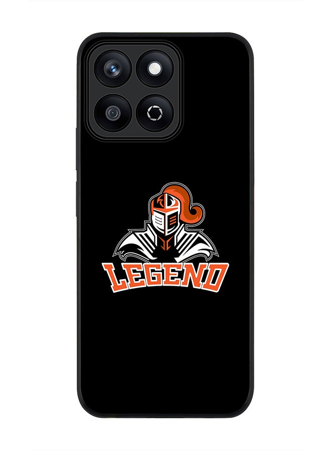 Stylizedd For Honor X7c 4G Case,Slim fit Camera Protection, Shockproof Thin Phone cover  - Legend Knight - Image 1