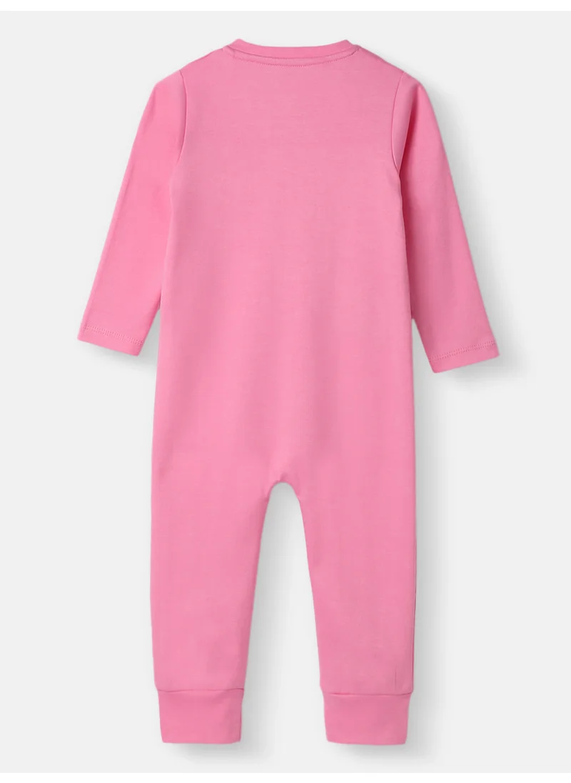 نوتيناتي Nautinati Girls’ Embroidered Sleepsuit|Cotton| Age 0 - 24 Months
