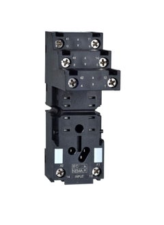 Schneider Electric 8 Pin Zelio Relay Base 12A RXZE2S108M Simple Socket Separate Contact Din Rail Mountable Relay Sockets