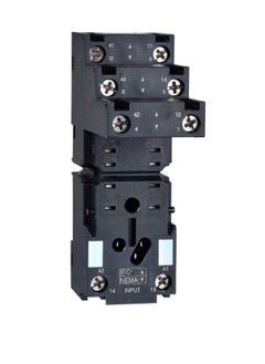 Schneider Electric Schneider Electric 8 Pin Zelio Relay Base 12A RXZE2S108M Simple Socket Separate Contact Din Rail Mountable Relay Sockets  - Image 3