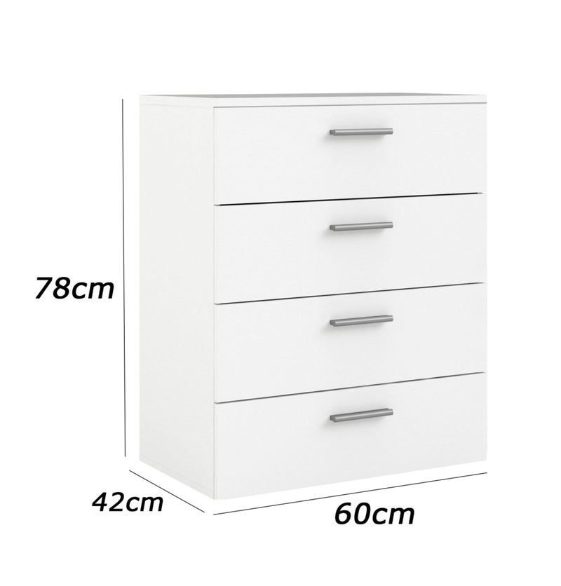 فرنتشر ستور وحدة ادراج مودرن ام دى اف - ارتفاع 78 سم - عرض 60 سم - عمق 42 سم ، من فرنتشر ستور. - Image 5