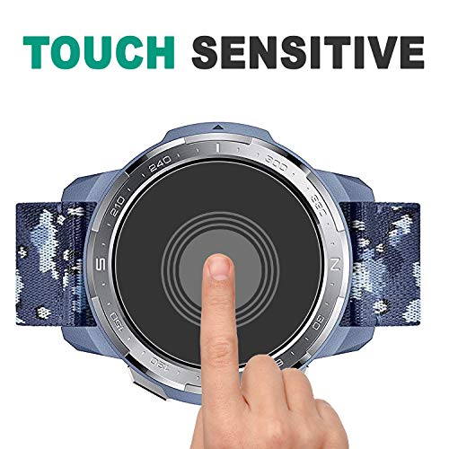 FCS Nano Fiber Glass Flexible Smart Watch Screen Protector for Noise NoiseFit Endure Smartwatch. (Clear, 2) - Image 4