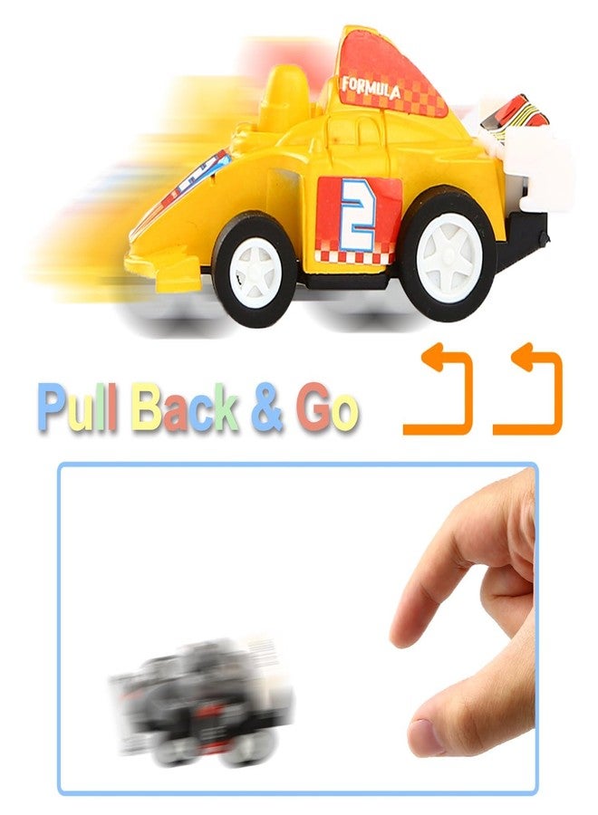 Yeonhatoys Yeonha Toys Pull Back Vehicles, 12 Pack Mini Assorted Construction Vehicles and Race Car Toy for Kids and Toddlers - Image 5