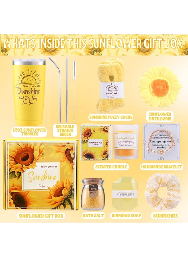 Beauenty 10PC Scented Candles & Bath Bombs Set,Gifts for Women for Birthday Women's Day Mother's Day,Bubble Bath Set Gifts for Women,Relaxing Spa Gift Set for Women - Image 2