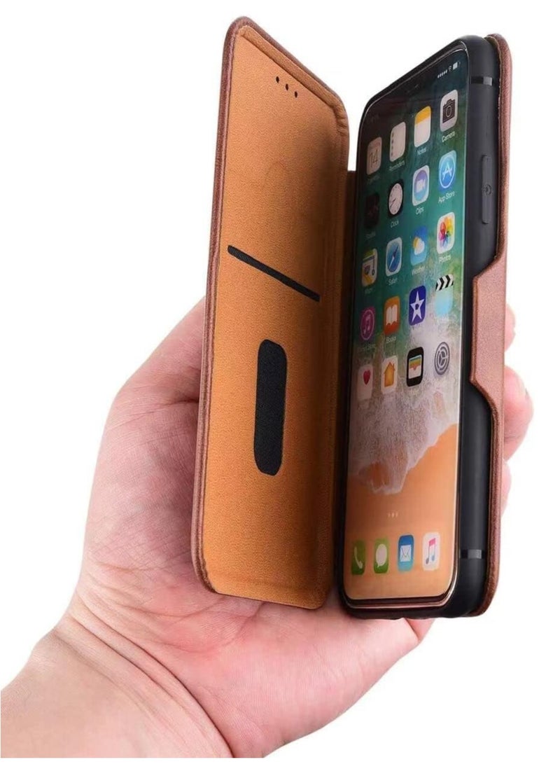 Flip Case for Samsung Galaxy A16, Card Holder Case with Auto Magnetic Closure, Smart PU Leather Protective Cover for Men Women compatible With Samsung Galaxy A16  - Image 4