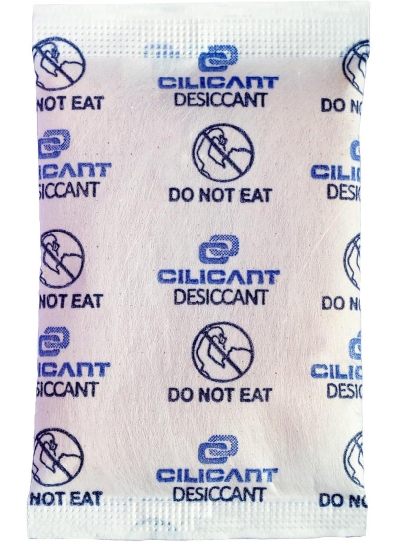 CILICAnT أكياس سيليكا جل برتقالية 5 جرام (200 قطعة) من سيليكا جل، مزيلات الرطوبة، أكياس سيليكا جل مؤشرة لامتصاص الرطوبة (5 جرام × 200 قطعة = 1 كجم) - Image 2
