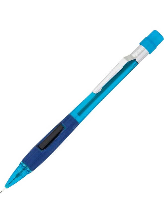 Pentel أقلام رصاص أوتوماتيكية من بنتل® كويكر كليكر™، 0.5 مم، برميل دخاني، عبوة من 2 قلم - Image 2