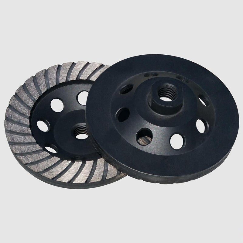 Stadea CWD103N Concrete Grinding Wheel Turbo Diamond Cup Grinding Wheel for Concrete Grinding 5 Inch - Image 1