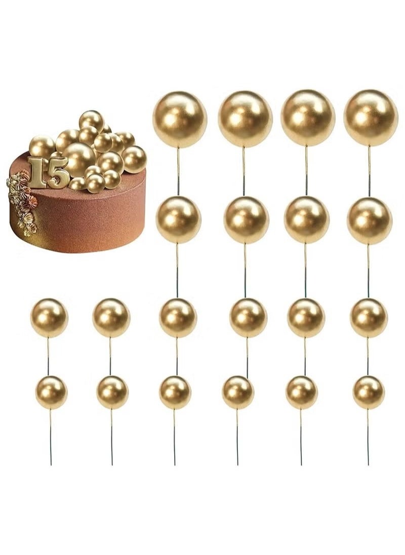Generic - 40 Piece Mini Balloon Cake Foam Ball Baking Decorations - Image 1