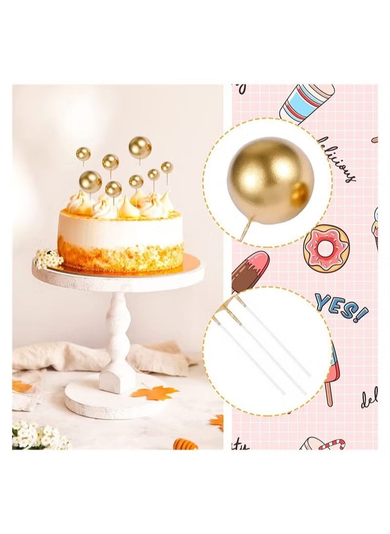 Generic - 40 Piece Mini Balloon Cake Foam Ball Baking Decorations - Image 1