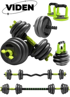 30KG black/green kettlebell