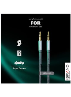 IBRAND 3.5mm to 3.5mm Aux Cable 100cm (Black)  - Image 2