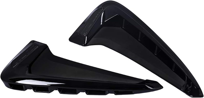 CHEYA Car Xdrive Emblem Shark Gills Side Air Flow Fender Vent Decoration Cover Trim for BMW X5 f15 X5M F85 2014-2018 (Black+M) - Image 4