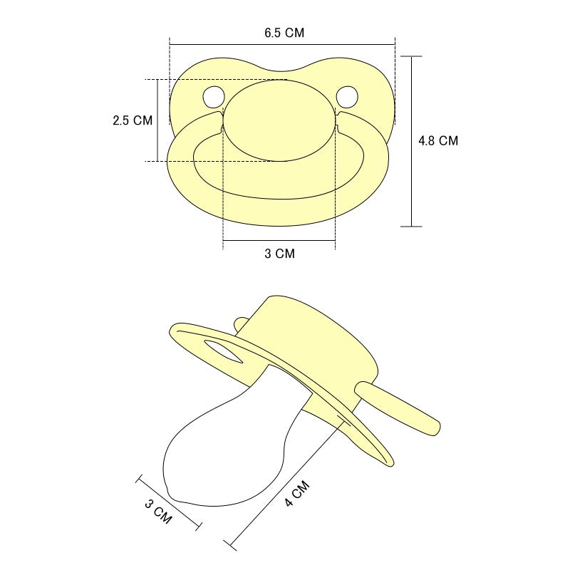 LittleForBig Pacifier BigShield Gen-1 Yellow - Image 5