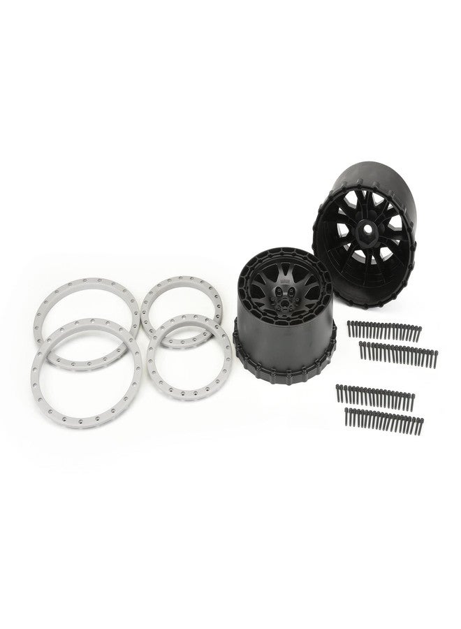 برو لاين إطار سيارة التحكم عن بعد Pro-Line Racing Impulse Pro-Loc أسود اللون مع حلقة رمادية XMX2 PRO276303 - Image 4