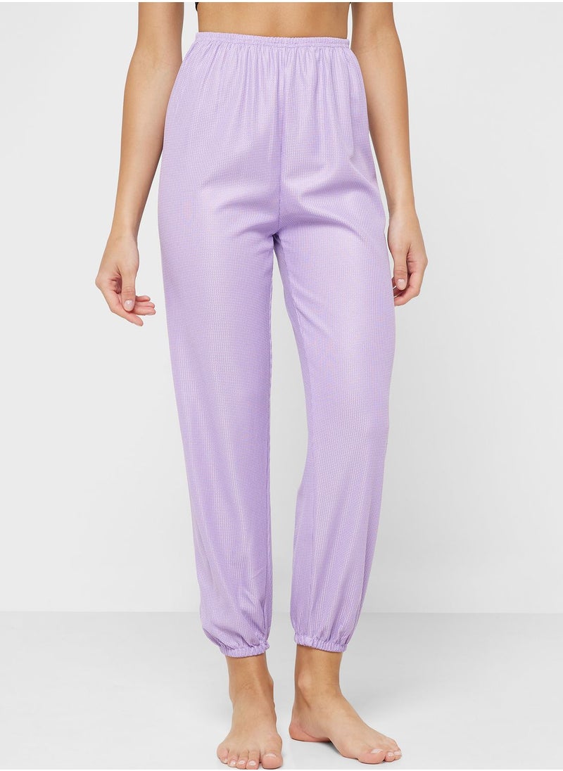 Ginger - Ribbed Long Sleeves Top & Pyjama Set - Image 1