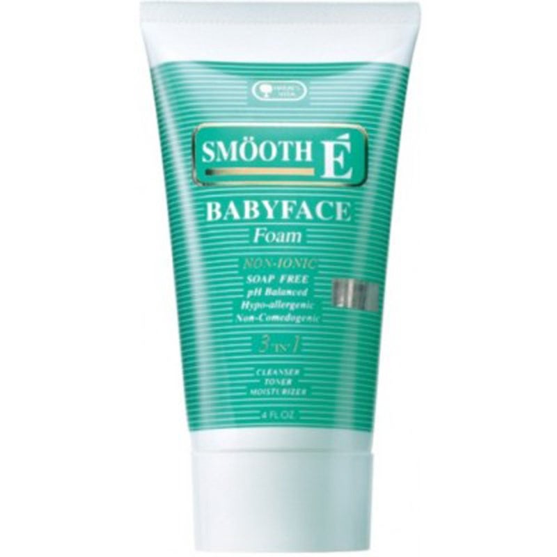 Smooth E Babyface Facial Foam 3in1 Acne Care 8oz
