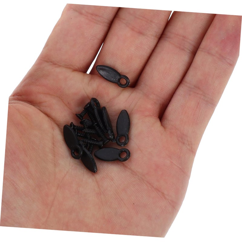 100 Pieces Black Picture Frame Clips Buckle Fasteners Hardware for Photo Frame Backings - Image 5