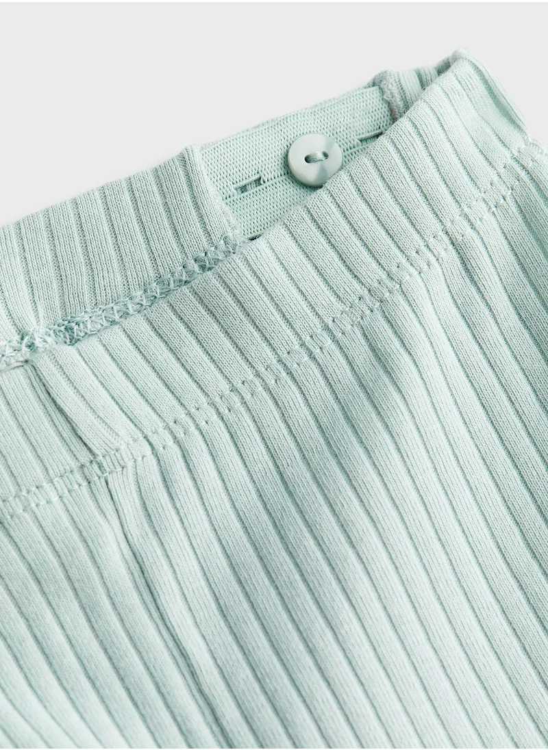 H&M Kids Essential Top, Trousers & Bow Set