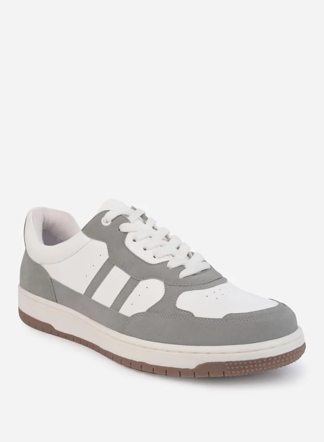 Styli Styli Color Block Lace Up Sneakers