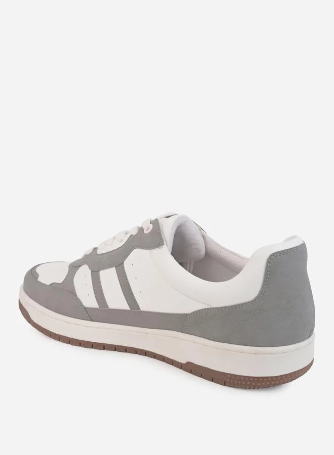 Styli Styli Color Block Lace Up Sneakers