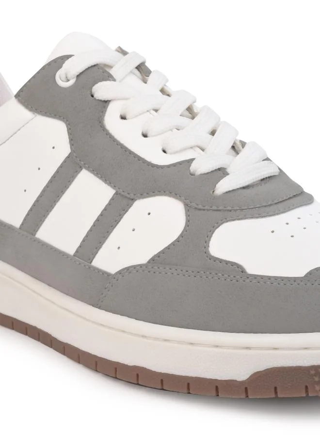 Styli Styli Color Block Lace Up Sneakers